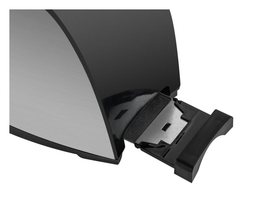 Lenny Toaster 800 W 2 Scheibe(n) 7 Stufen  (Schwarz, Edelstahl) 
