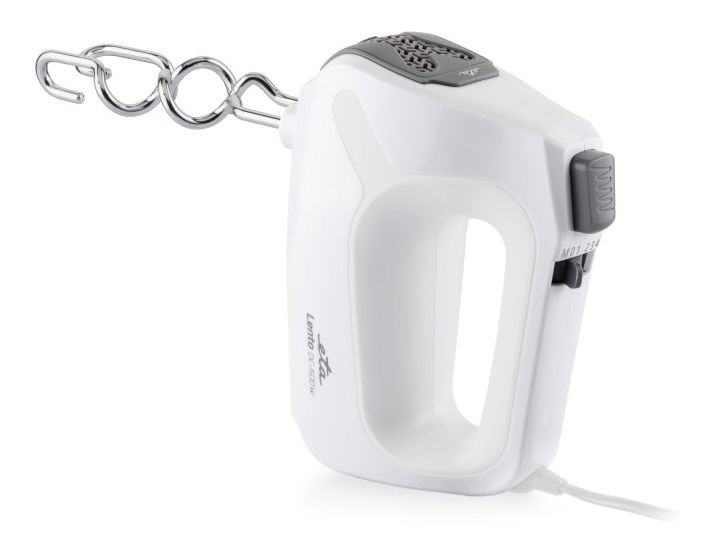 Lento II Handmixer 4 Stufen 500 W  (Grau/Weiß) 