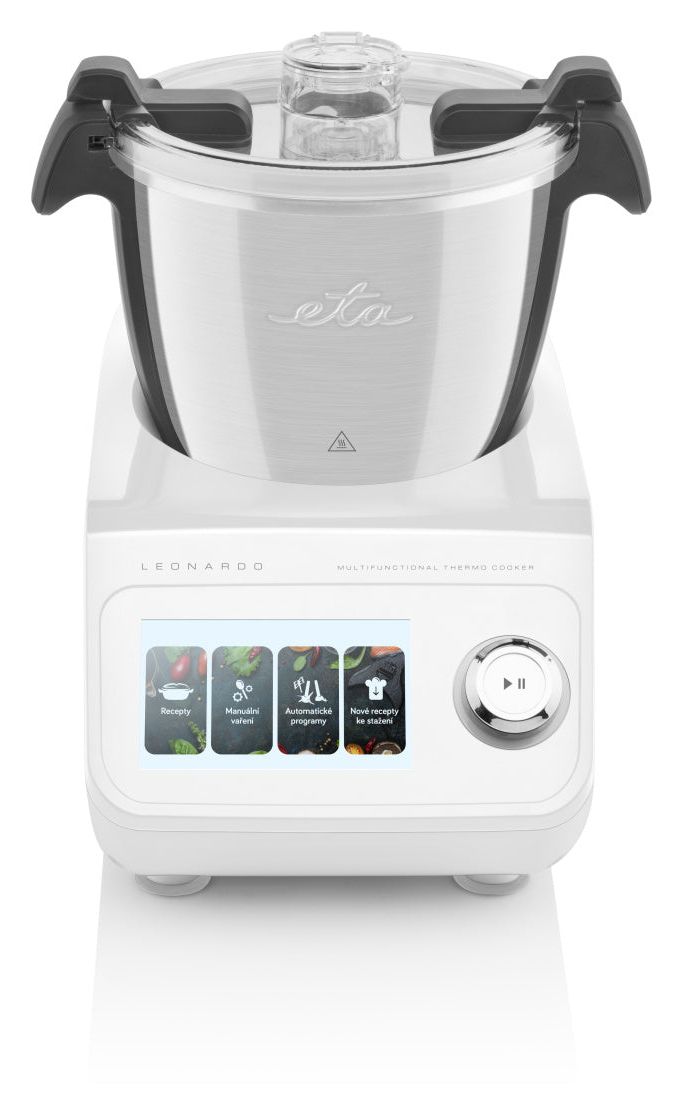Leonardo Küchenmaschine 3,5 l mit Waage  (Weiß, Grau) 