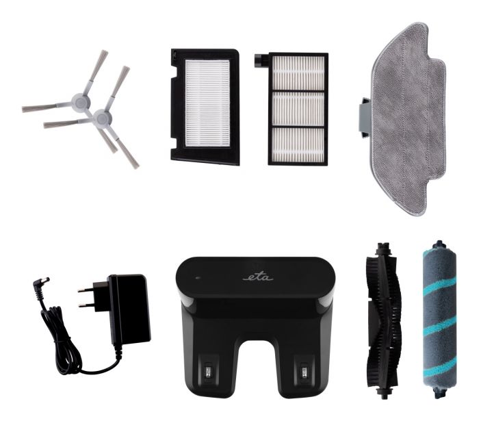 Navaggio Profi Saugroboter nass/trocken 200 min Akku  (Weiß) 