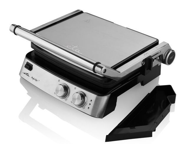 Party Chef Contact 2000 W mit 290 x 230 mm Fläche  (Schwarz, Edelstahl) 