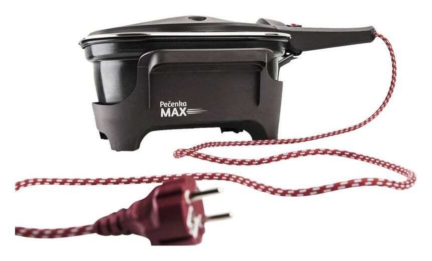 Pecenka Max Elektrischer Bräter  (Schwarz) 