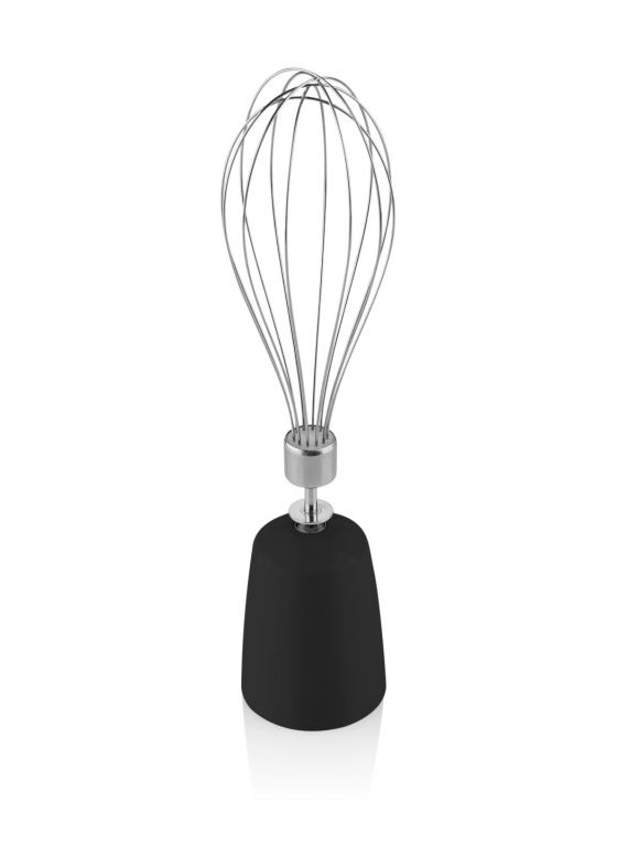 Sapelo 800 W Küchenmaschine 0,7 l (Schwarz, Satinierter Stahl) 