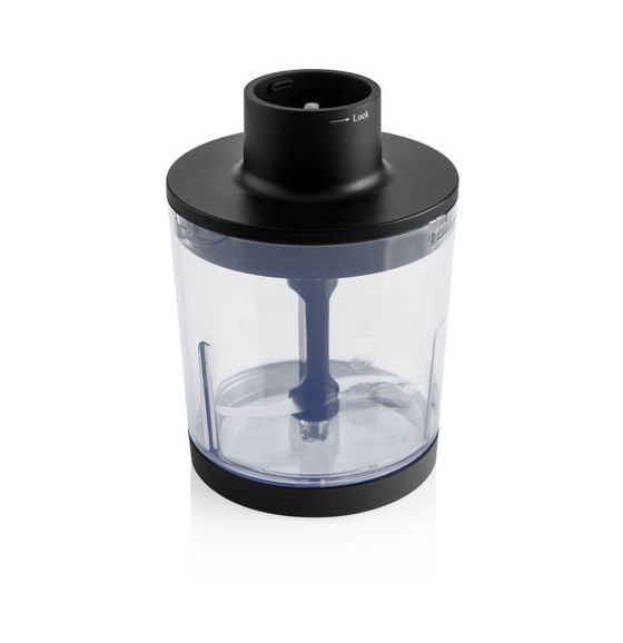 Spesso II Stabmixer 1200 W (Schwarz, Satinierter Stahl) 