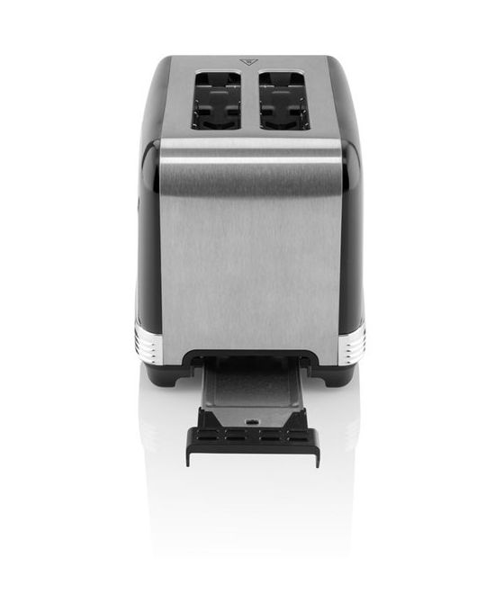 Storio Toaster 930 W 2 Scheibe(n) 7 Stufen  (Schwarz) 