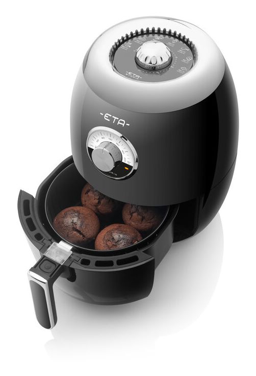 Storio Heißluftfritteuse 3 l 1350 W  (Schwarz) 