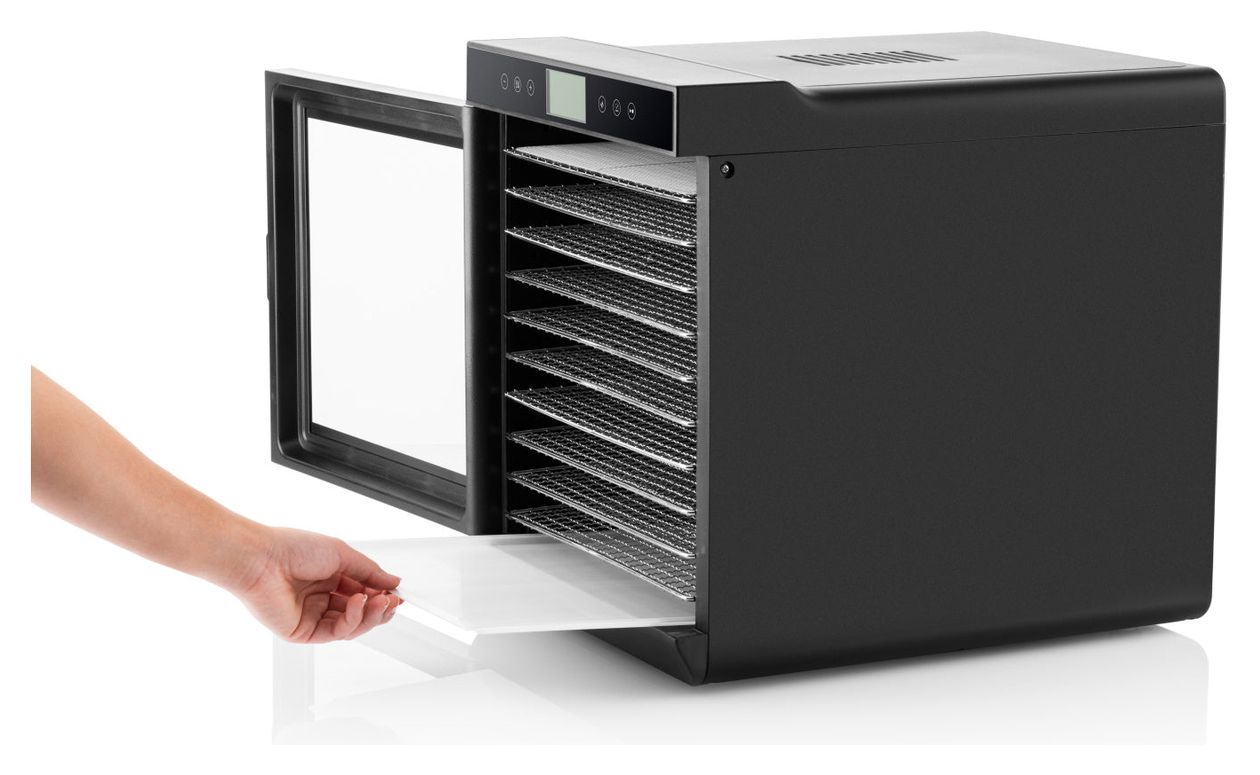 Vital Air II Dörrautomat 650 W 24 h Maximale Timer-Zeit 10 Dörrgitter 