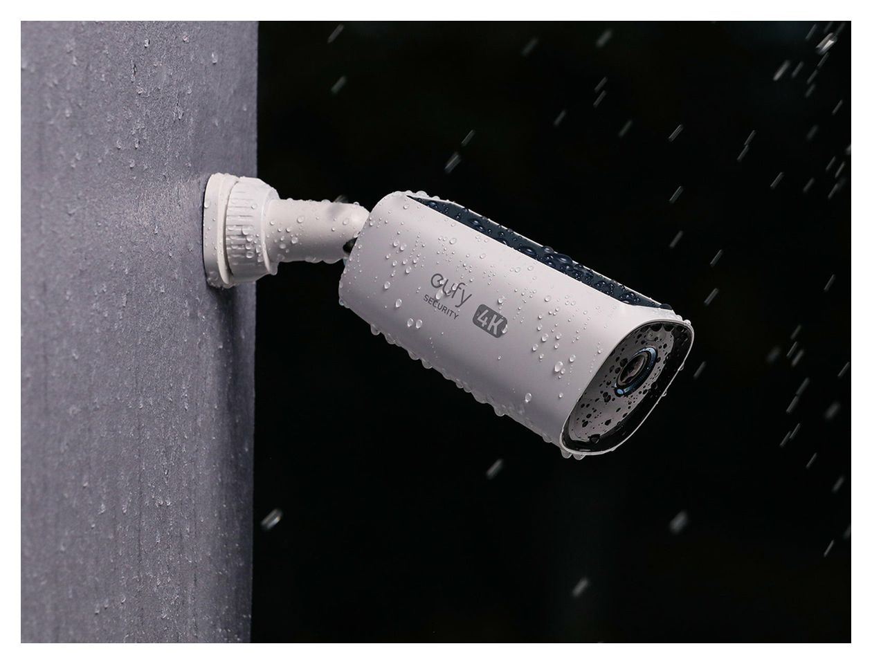 EufyCam 3 S330 3-Cam Kit 3840 x 2160 Pixel IP-Sicherheitskamera IP65, IP67 Außen Nachtsicht  (Schwarz, Weiß) 