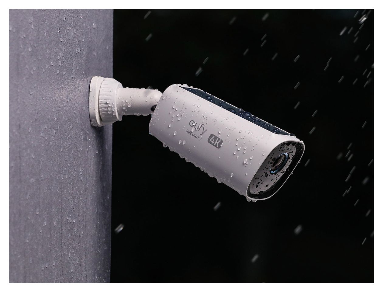 eufyCam 3 S330 Zusatzkamera 3840 x 2160 Pixel IP-Sicherheitskamera IP65, IP67 Außen Nachtsicht  (Schwarz, Weiß) 