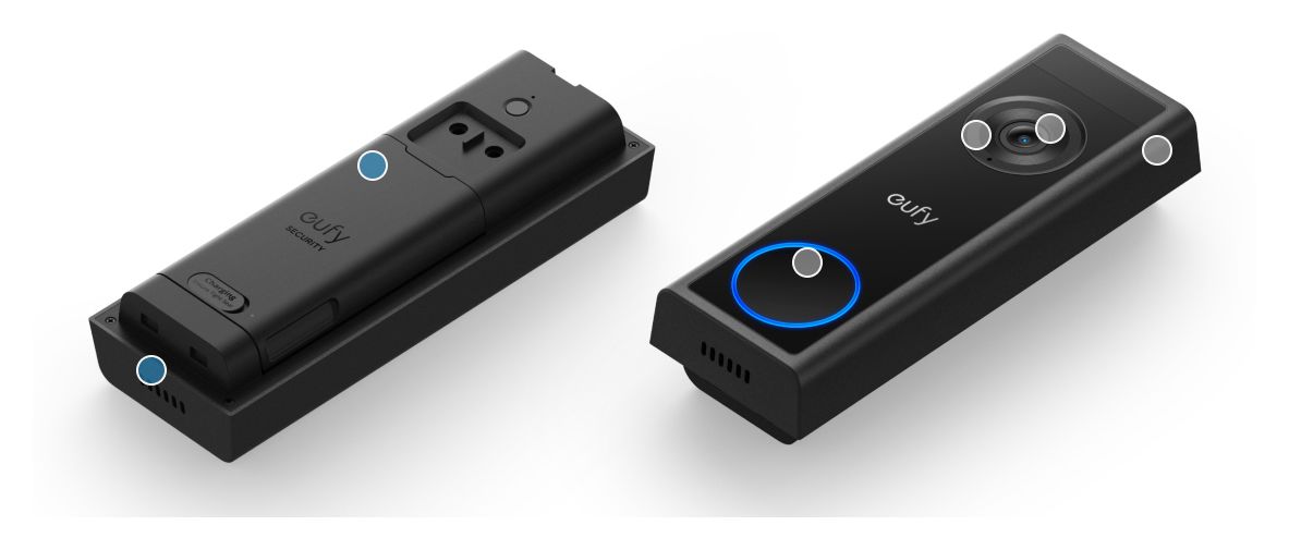 T8223312 Video Doorbell C31   (Schwarz) 