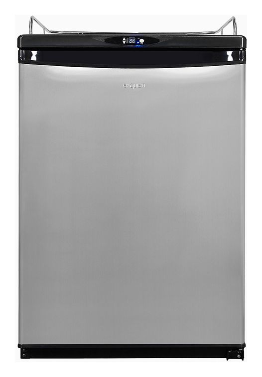 BK160-HE-300G 163 l Tischkühlschrank EEK: G 173 kWh Jahr  (Schwarz, Edelstahl) 