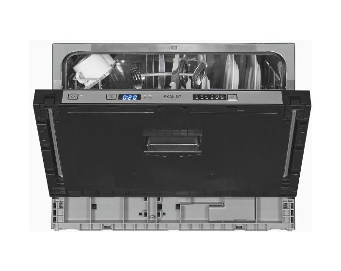 EGSP1060-E-030D Kompakt Geschirrspüler vollintegriert (ohne Front) Leise 6 Maßgedecke aquaStop Funktion 