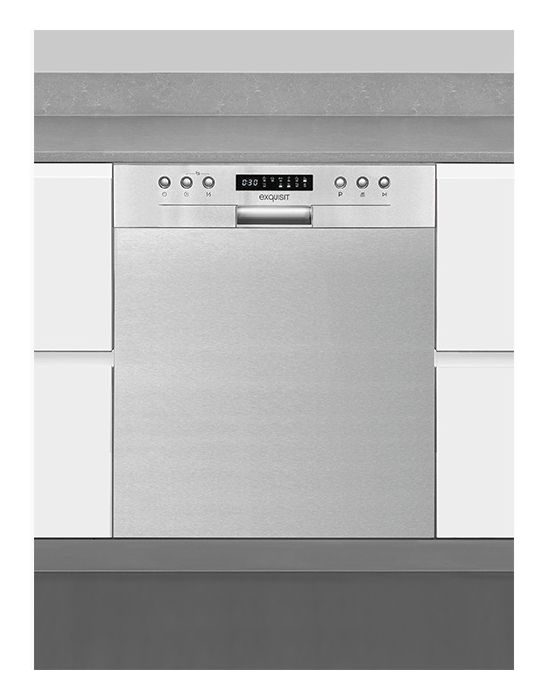 EGSP9414-EF-030D 60 cm Geschirrspüler unterbaufähig Leise 14 Maßgedecke aquaStop Funktion 