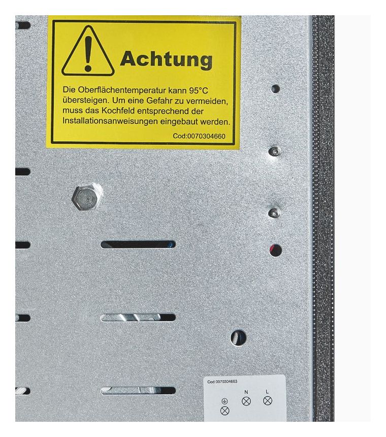 EKC301-R-020 autarkes 29 cm Glaskeramik Kochfeld/Herdplatte 2 Zone(n) 