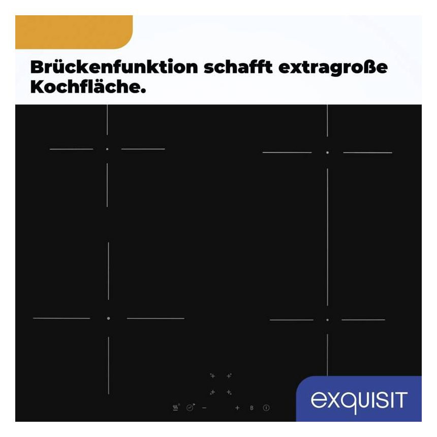 EKI600-SF-BR-380 autarkes 59.4 cm Induktions Kochfeld/Herdplatte 4 Zone(n) 