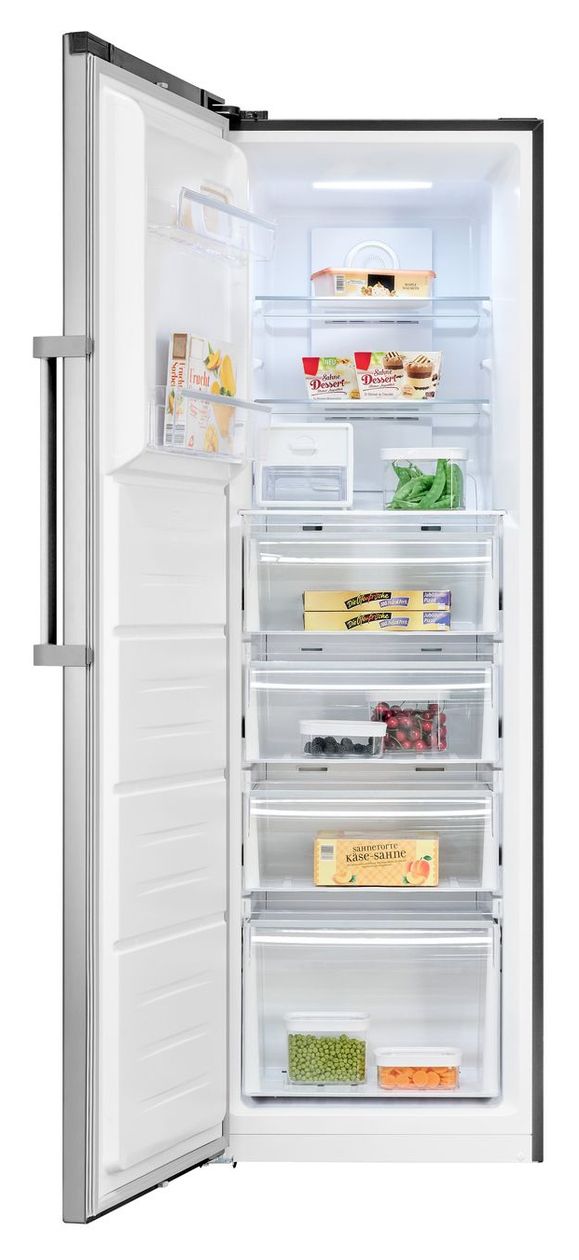 GS295-NF-H-040C 274 l Gefrierschrank 157 kWh Jahr NoFrost  (Edelstahl) 