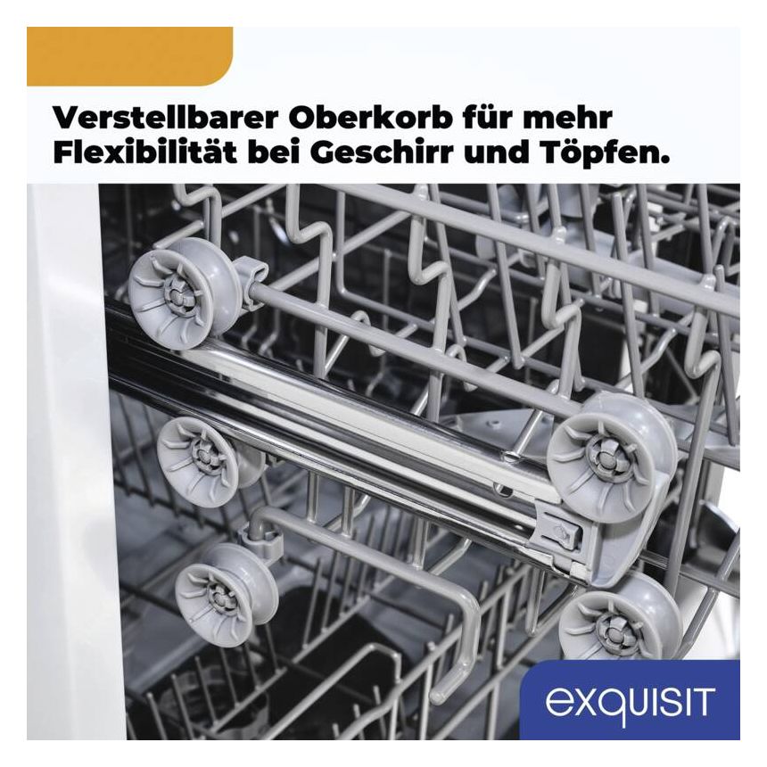 GSP6312-030E 60 cm Geschirrspüler freistehend Leise 12 Maßgedecke 