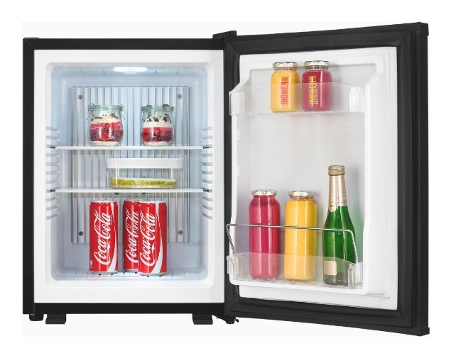 KB40-V-S-460F 33 l 59,8 cm Tischkühlschrank EEK: F 89 kWh Jahr  (Schwarz) 