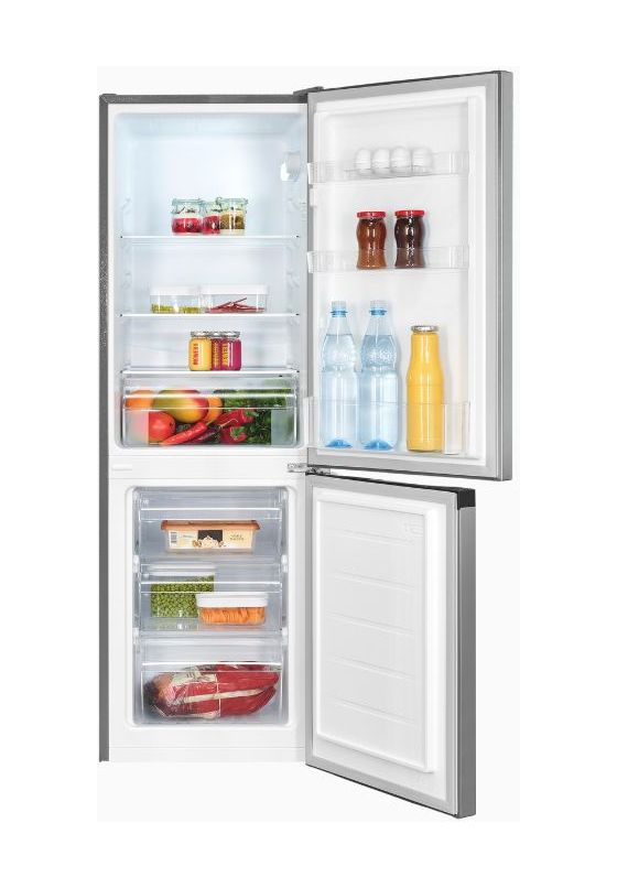 KGC231-60-E-050C 109 l / 48 l Kühl-Gefrierkombi freistehend 121 kWh Jahr  (Schwarz, Edelstahl) 