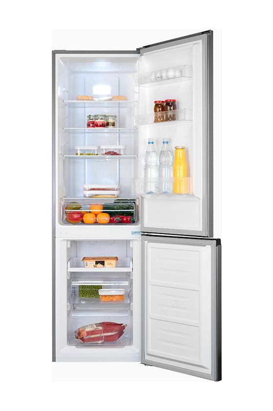 KGC265-70-NF-040C 182 l / 71 l Kühl-Gefrierkombi freistehend NoFrost 141 kWh Jahr  (Edelstahl) 