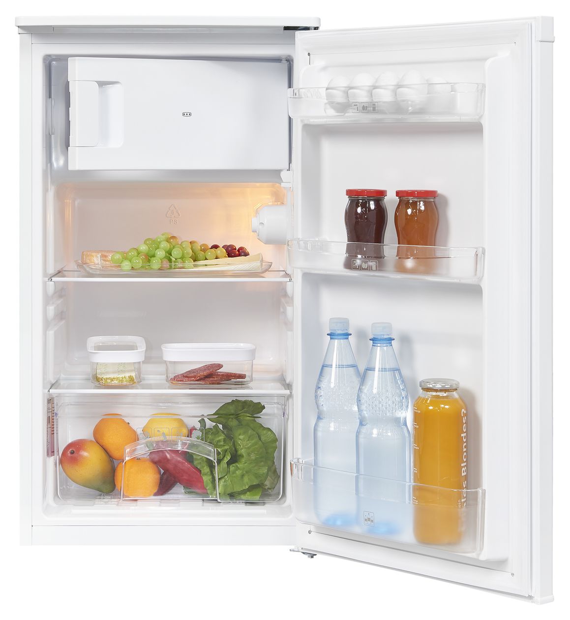 KS117-3-040E 70 l Tischkühlschrank EEK: E 135 kWh Jahr  (Weiß) 