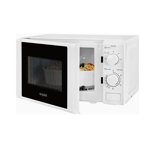 MW802 Freistehende Mikrowelle 700 W Größe: klein 5 Stufen  (Weiß) 