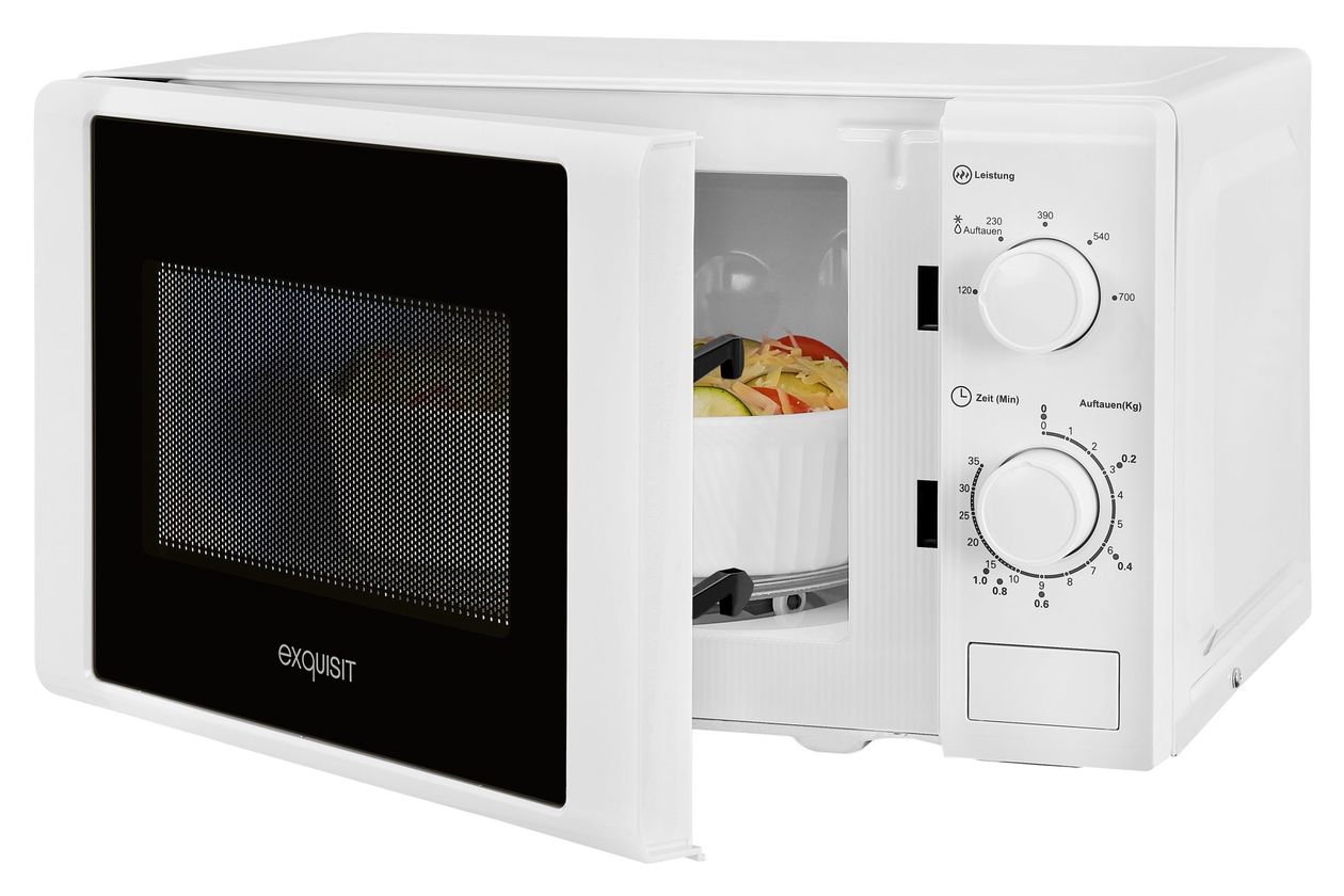 MW900-030 Freistehende Mikrowelle 700 W Größe: klein 5 Stufen  (Weiß) 