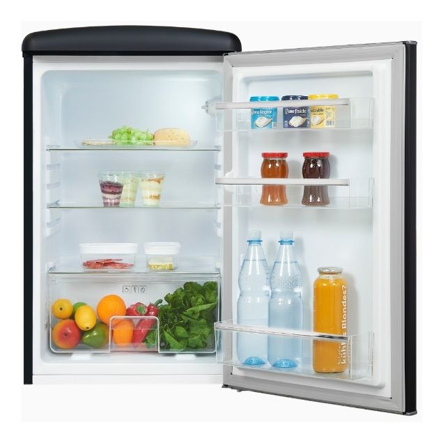 RKS120-V-H-160C 122 l Tischkühlschrank EEK: C 57 kWh Jahr  (Schwarz) 