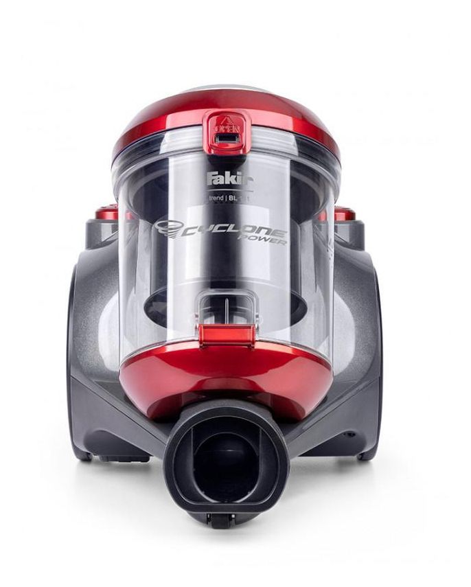 BL141 Bodenstaubsauger Beutellos 700 W EPA  (Anthrazit, Rot) 