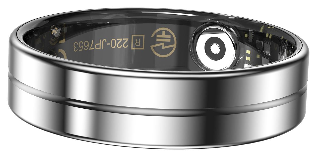 SR11 Smart Ring Größe 10  (Silber) 
