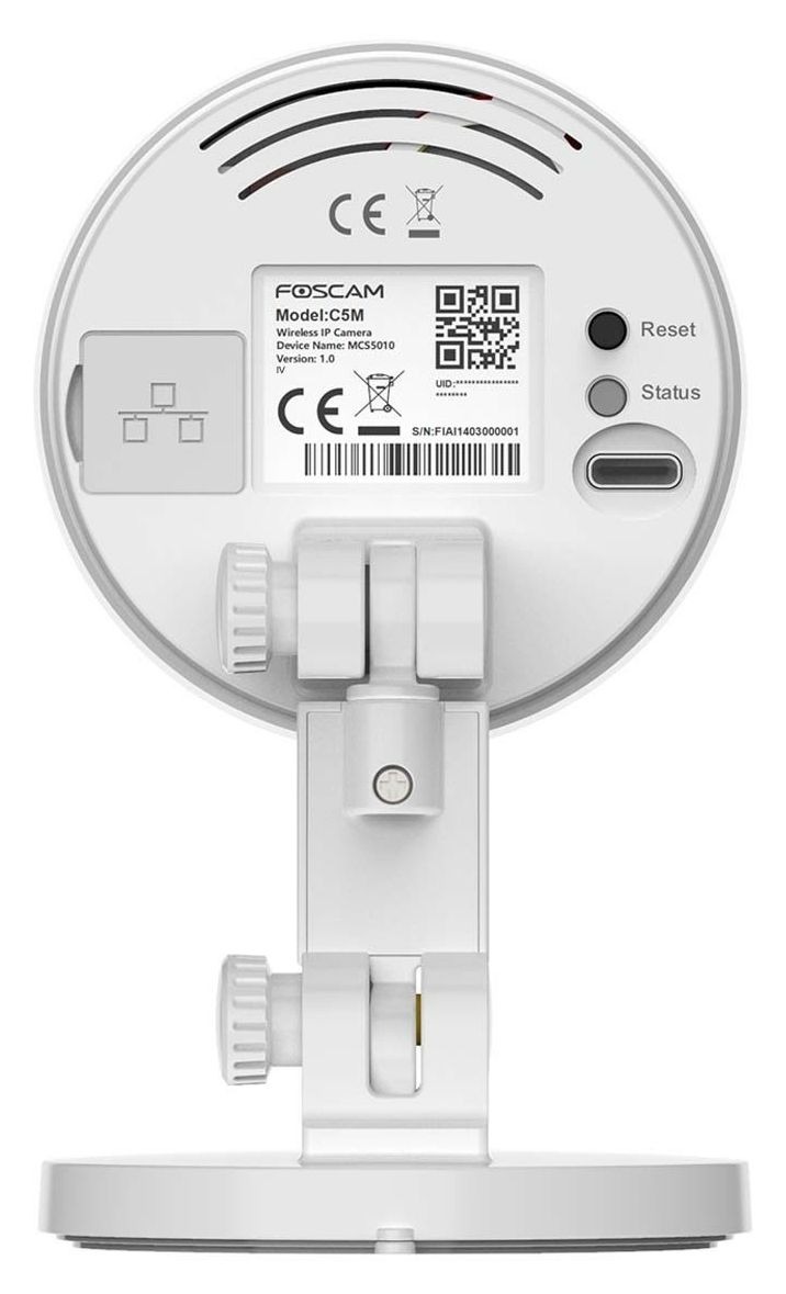 C5M 3072 x 1728 Pixel Innen Nachtsicht  (Weiß) 