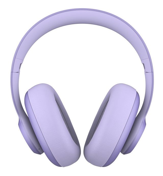Clam Ace Over Ear Bluetooth Kopfhörer kabellos 60 h Laufzeit USB Typ-C  (Lila) 
