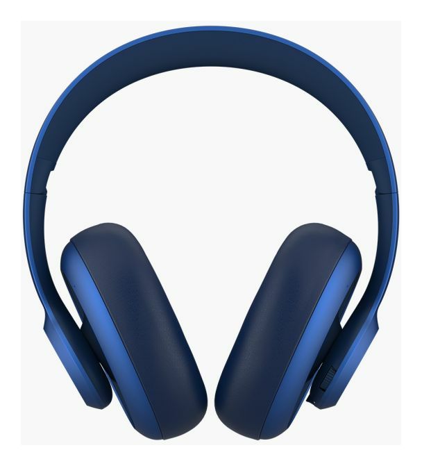 Clam Blaze Over Ear Bluetooth Kopfhörer kabellos 80 h Laufzeit  (Blau) 