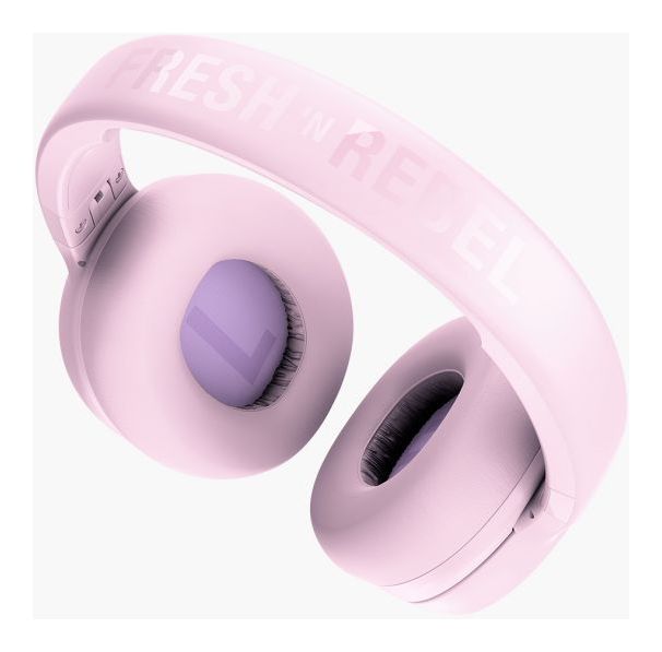 Clam Junior Ohraufliegender Bluetooth Kopfhörer kabellos 60 h Laufzeit USB Typ-C  (Pink) 