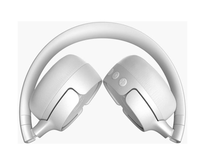 Code Fuse Ohraufliegender Bluetooth Kopfhörer kabellos 30 h Laufzeit USB Typ-C  (Hellgrau) 