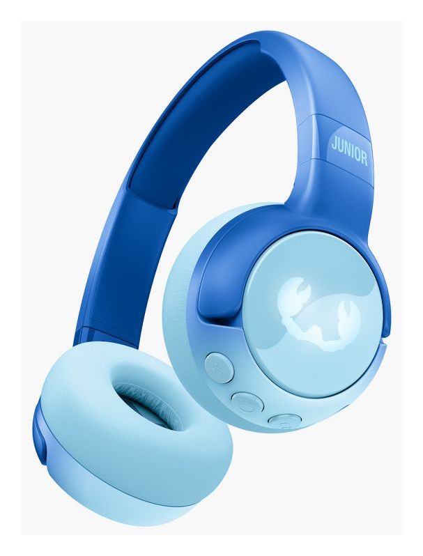 Code Junior Ohraufliegender Bluetooth Kopfhörer kabellos 48 h Laufzeit USB Typ-C  (Blau, Cyan) 