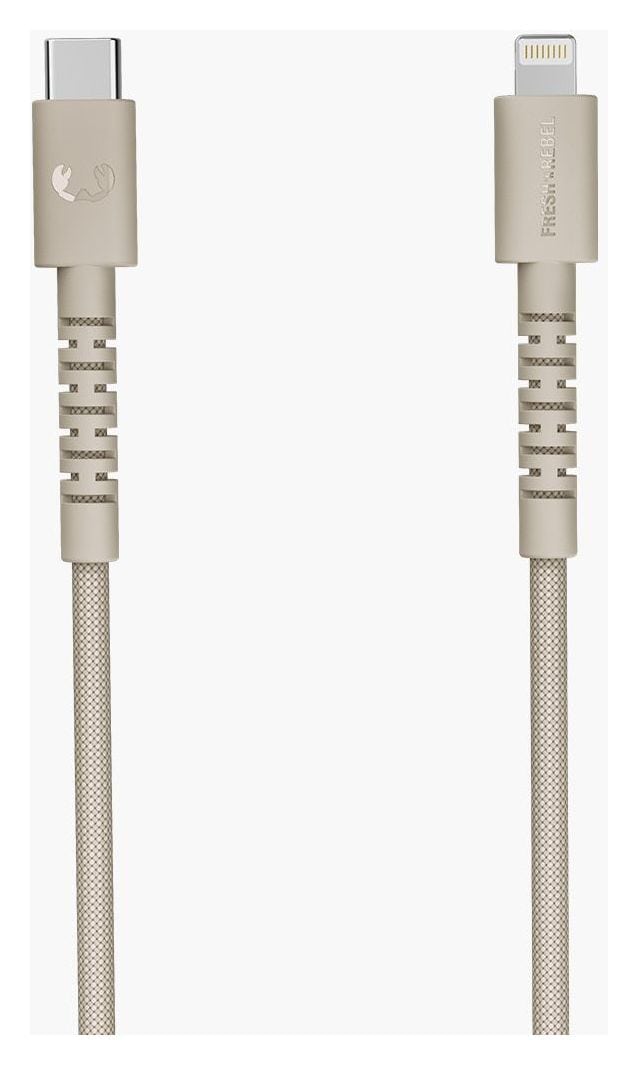 FlexWave Lightning auf USB C Männlich 2 m  (Beige) 