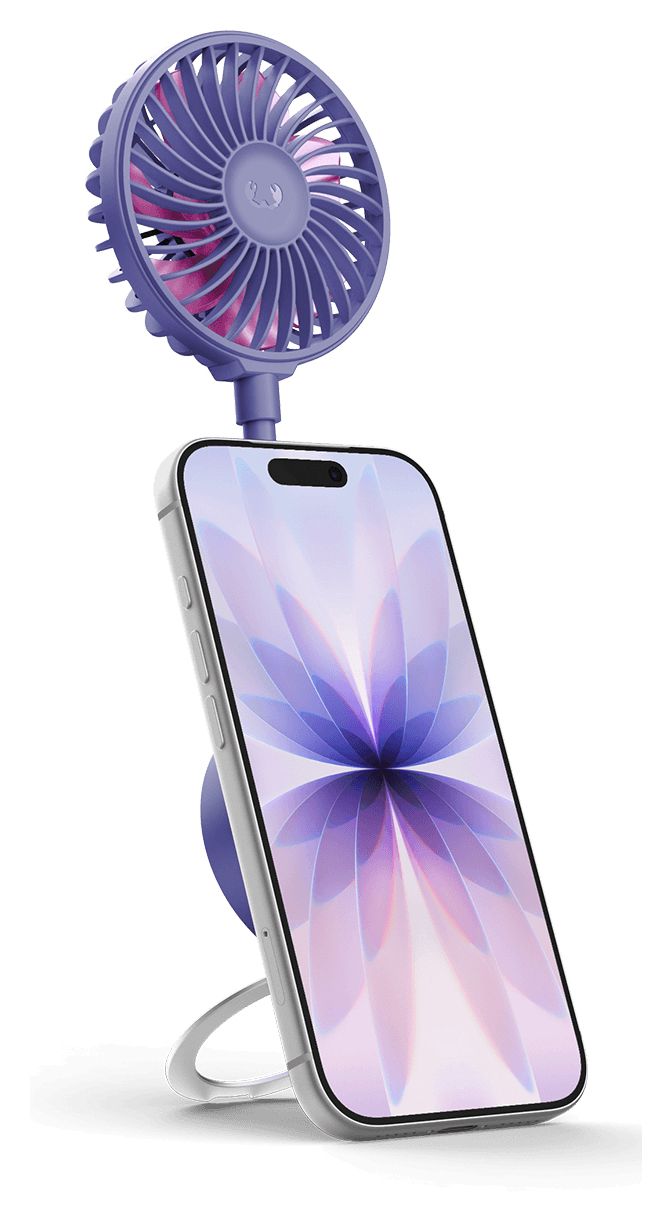 Magnetic Fan Handventilator  (Violett) 