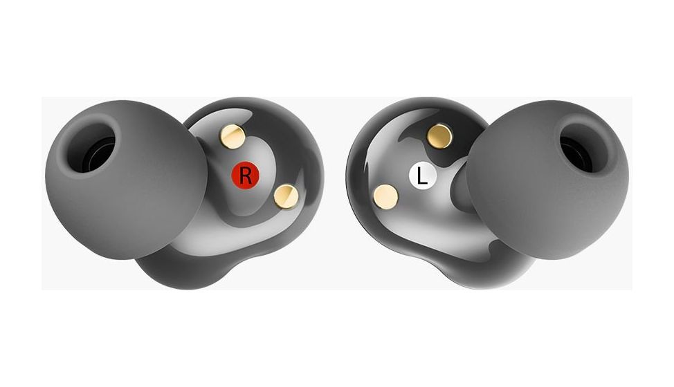 Twins Breez In-Ear Bluetooth Kopfhörer kabellos 7 h Laufzeit USB Typ-C  (Grau) 