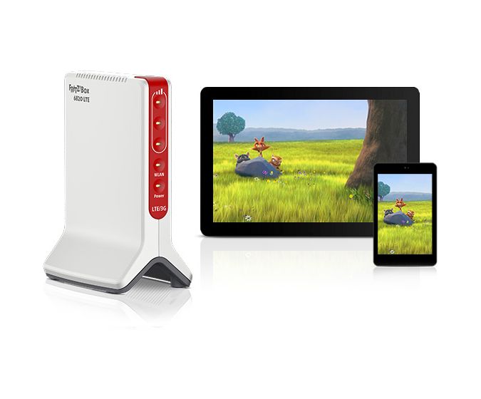 FRITZ!Box 6820 LTE V4 WiFi 4 Router Einzelband (2,4GHz) 