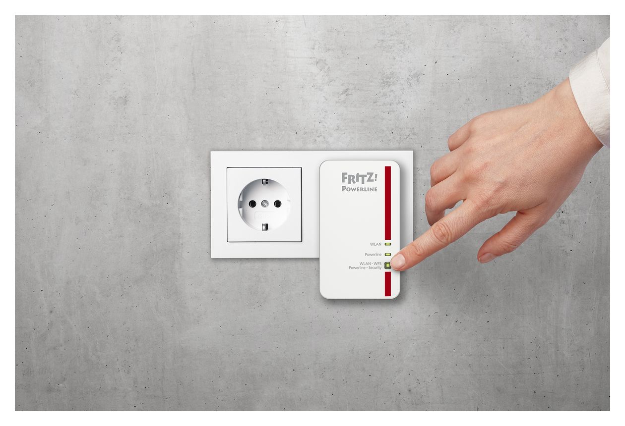 FRITZ!Powerline 1240E Wlan Set 1200 Mbit/s WiFi 4 