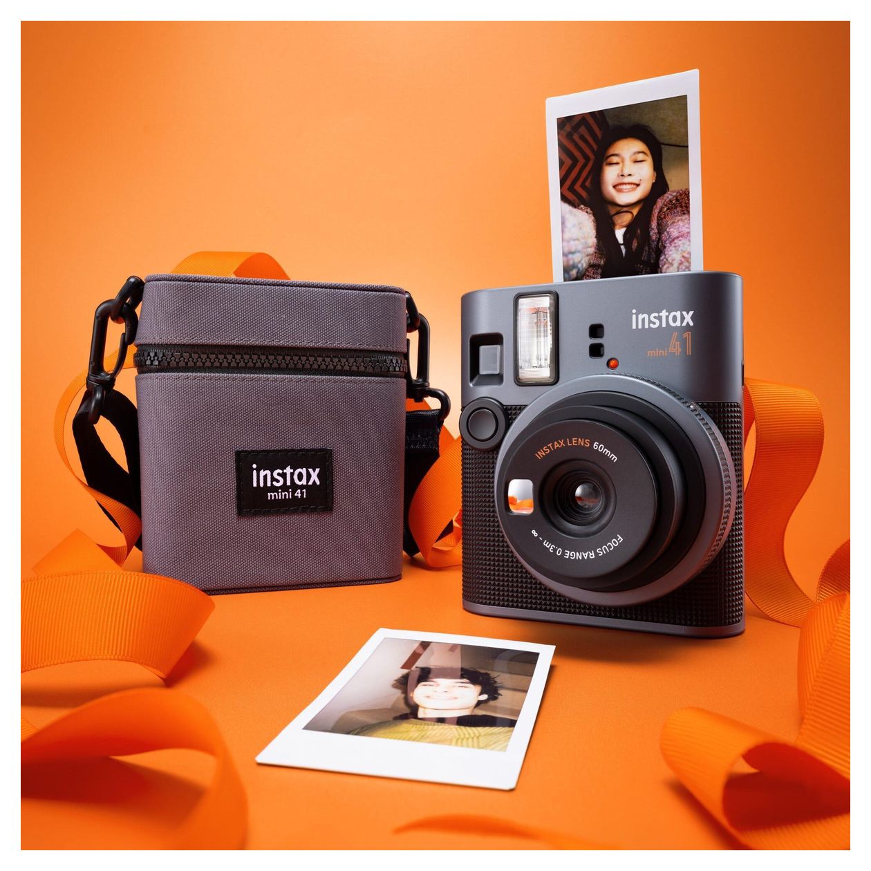Case Kameratasche für Fujifilm instax mini 41  (Schwarz) 