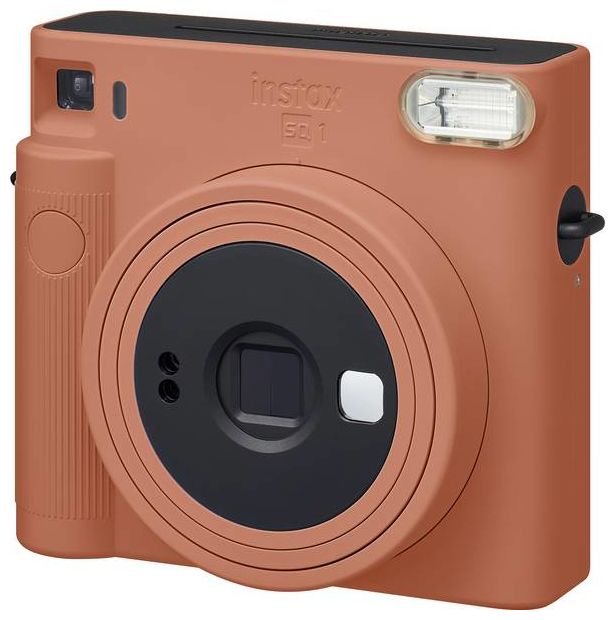 Instax Square SQ1  62 x 62 mm Sofortbild Kamera (Orange) 