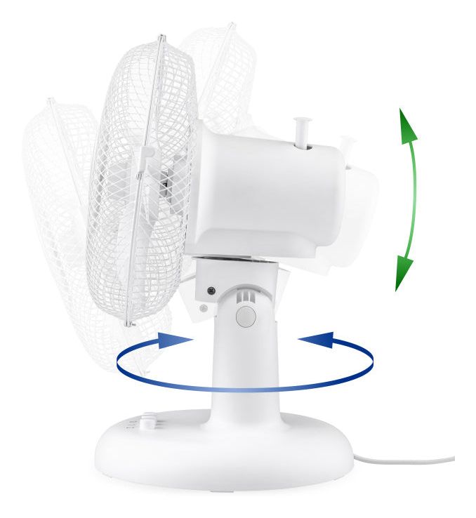 Ven28 Ventilator Tisch 49 dB  (Weiß) 