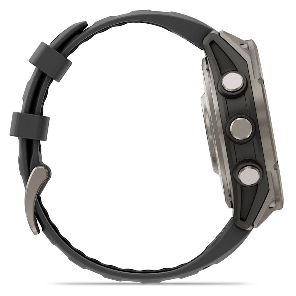 Fenix 8 Pro Digital 47 mm Smartwatch Rund 360 h  (Graphit, Titan) 