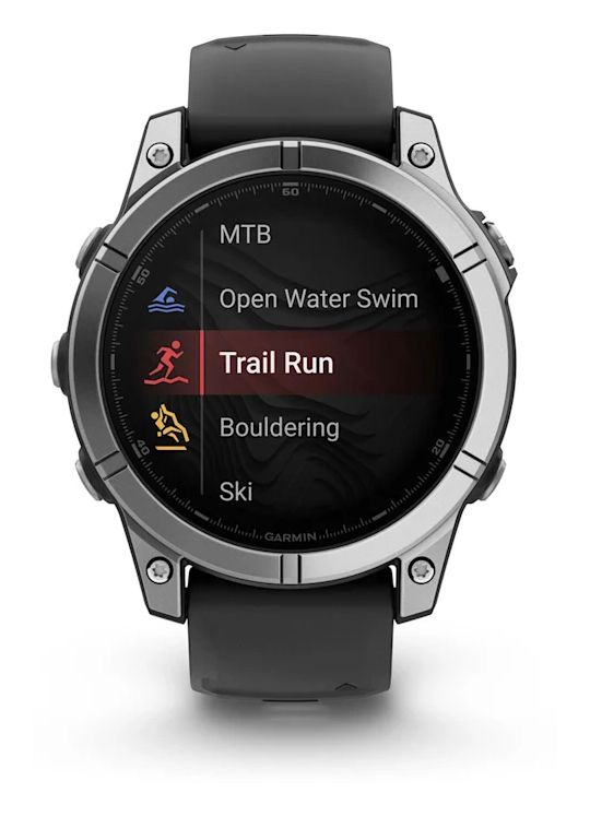 Fenix E Digital 47 mm  Smartwatch Rund  (Edelstahl) 