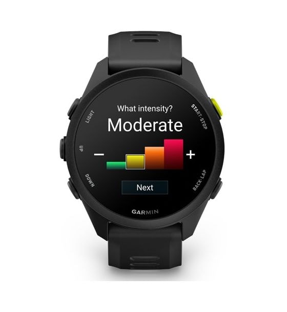 Forerunner 70 Digital 30 mm Smartwatch Rund  (Schwarz) 