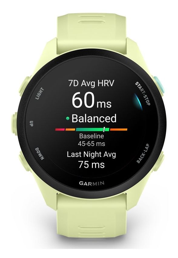 Forerunner 70 Digital 30 mm Smartwatch Rund  (Limette) 