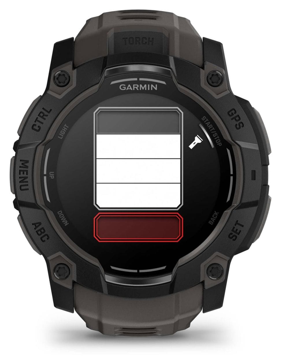 Instinct 3 Solar 50 mm Smartwatch Rund  (Schwarz) 