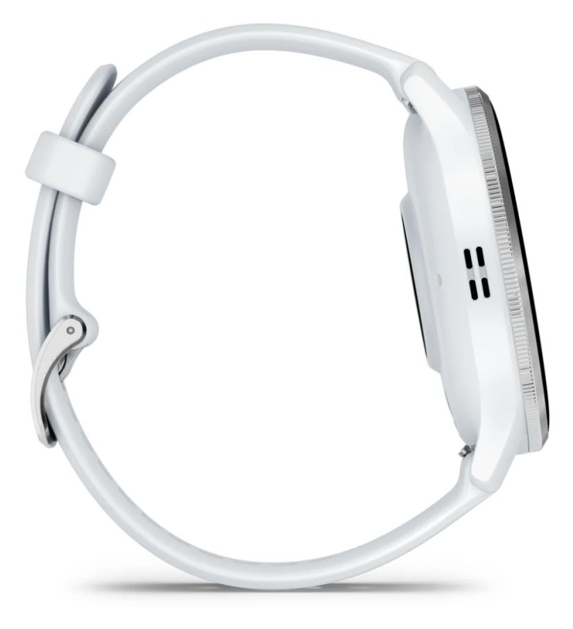 Venu 3 Digital 45 mm Smartwatch Rund  (Silber, Weiß) 